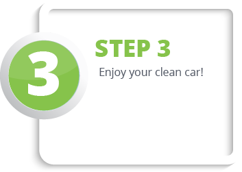 Enjoy your clean car!